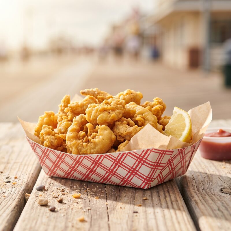 Fried Clam Strips at Pete's